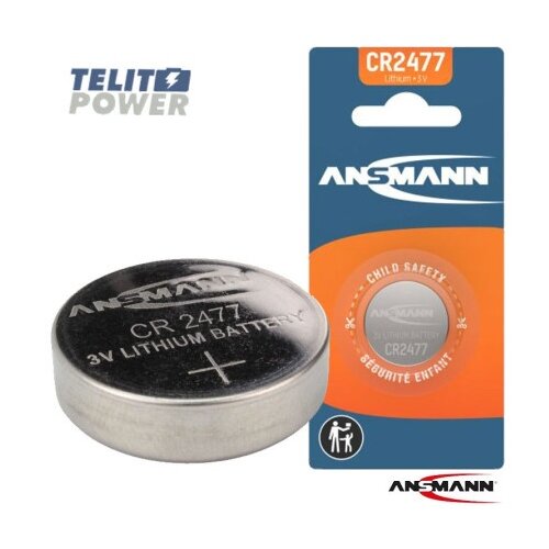 Ansmann CR2477 Litijumska Dugmasta Baterija 3V &amp;ndash; 1000mAh ( 4932 ) Slike