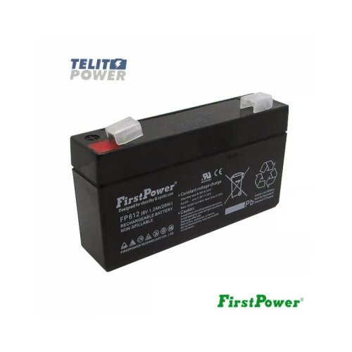 FirstPower 6V 1.2Ah FP612 FIRSTPOWER terminal T1 Cene