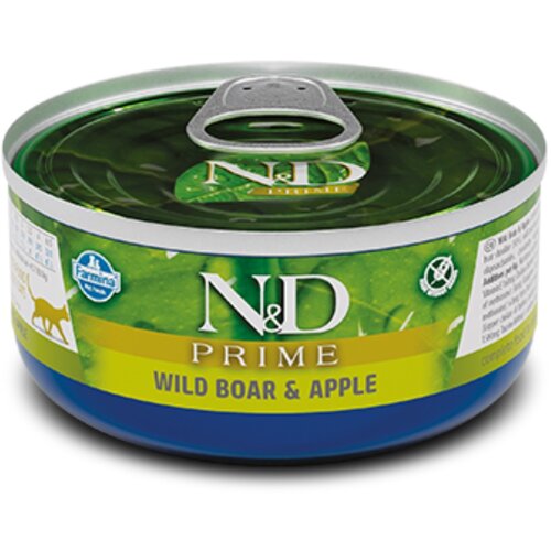 Farmina N&D konzerve za mačke Prime - Wild boar&Apple 70g Cene
