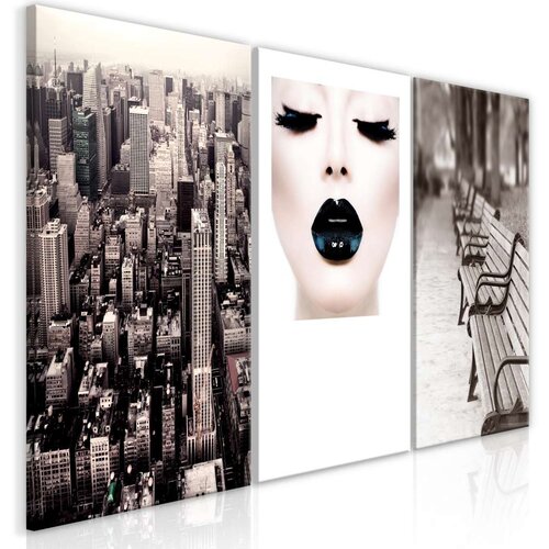 Slika - Faces of City (3 Parts) 60x30 Cijene