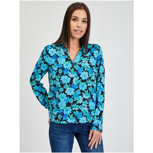 Orsay Blue Ladies Floral Blouse - Women Slike