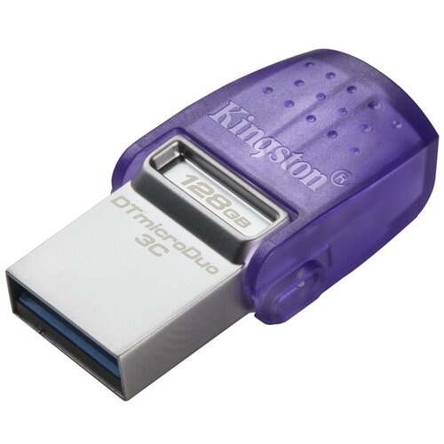 Kingston DT microDuo 3C 128GBUSB Type-A and USB Type-C portUp to 200MB/s read Slike