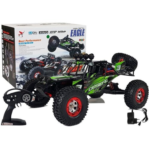 Buggy na daljinsko upravljanje FY-03 1:12 Off-road 4x4 R/C 30 km/h - zeleni Cene