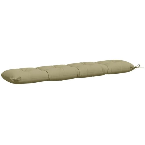  Jastučić za klupu VIANEN 100% poliester Svijetlo zelena - Svijetlo zelena 140 x 30 x 12 cm Slike
