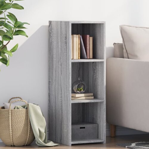 vidaXL Komoda siva sonoma 30x41x93 cm inženirski les Cene