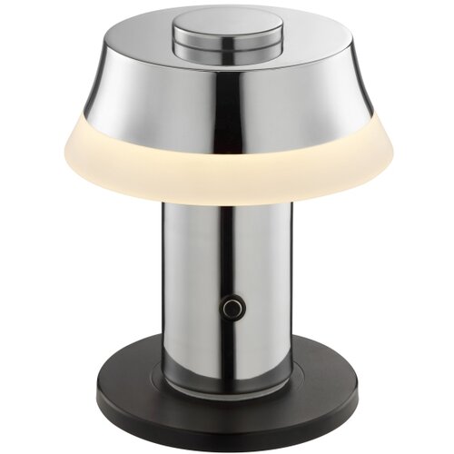 Brilliant LED stona lampa KINICH, prigu&amp;scaron;iva, punjiva, dodirna, LED/2,5W/5V, 2700K, sjajni hrom Slike