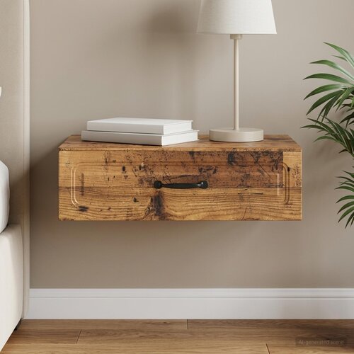 Stolna montirana na zid Staro drvo 59 x 34,5 x 17 cm Slike