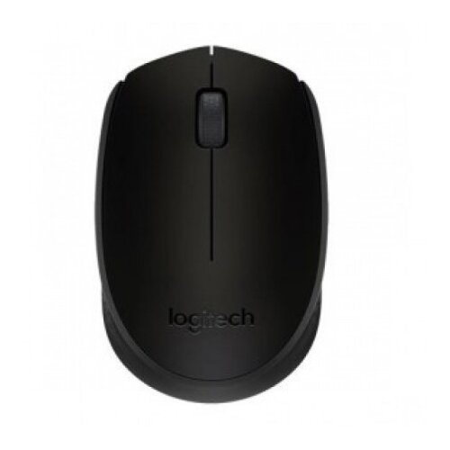 Logitech miš wireless M171 USB black Cene