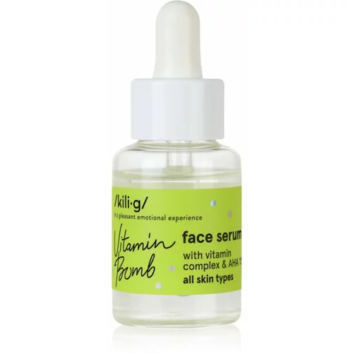 Kilig Vitamin Bomb hidratantni serum za lice s AHA Acids 30 ml