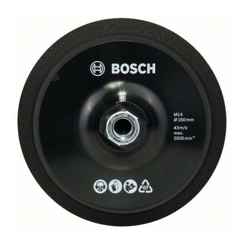 Bosch potporni tanjir M14, ? 150 mm, sa sistemom prihvata na čičak prečnik 150 mm ( 2608612027 ) Cene