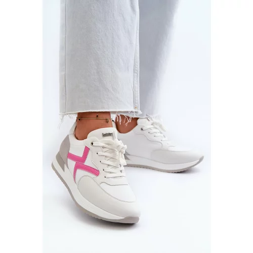 Kesi Women's Platform Sneakers INBLU White