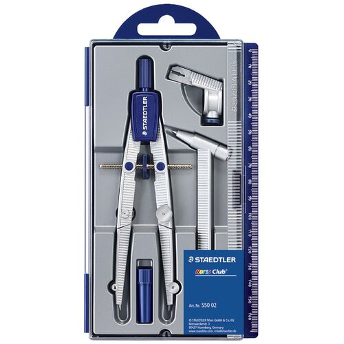 Staedtler set od šest delova, metalni držač za olovke i lenjir u PVC kutiјi Cene