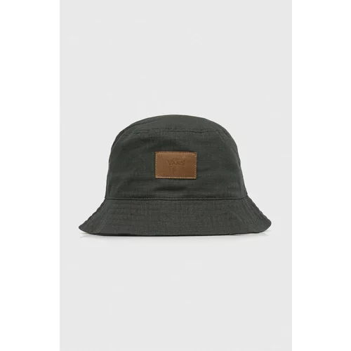 Vans Pamučni šešir boja: zelena, pamučni