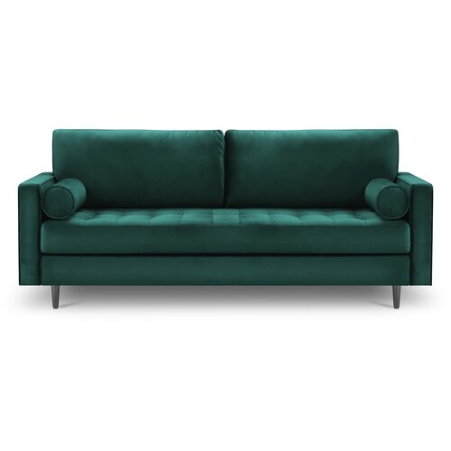 Milo Casa petrolej zelena baršunasta sofa Santo, 219 cm Cijene