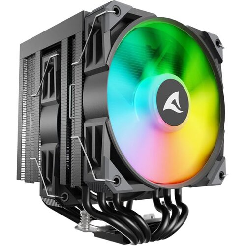 CPU hladnjak Sharkoon A60 RGB Black Air Cooler... Slike