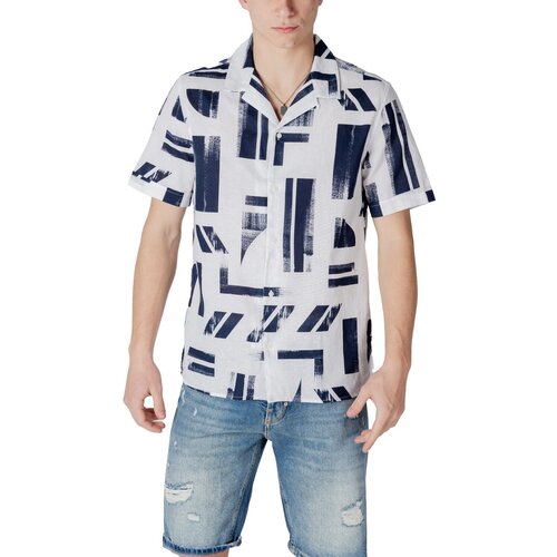 Antony Morato Srajce s kratkimi rokavi MMSS00171-FA430643 Modra Cene