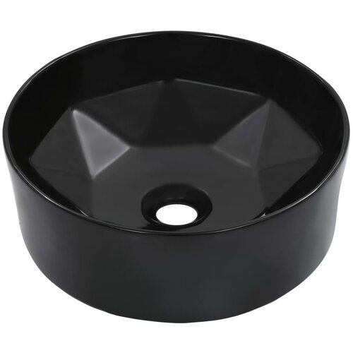  Umivaonik 36 x 14 cm keramički crni Cene
