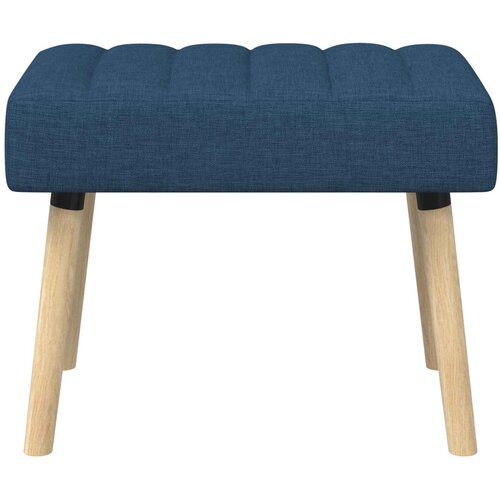  Klupa s utorima Plava 60 x 40 x 45 cm Tkanina Slike