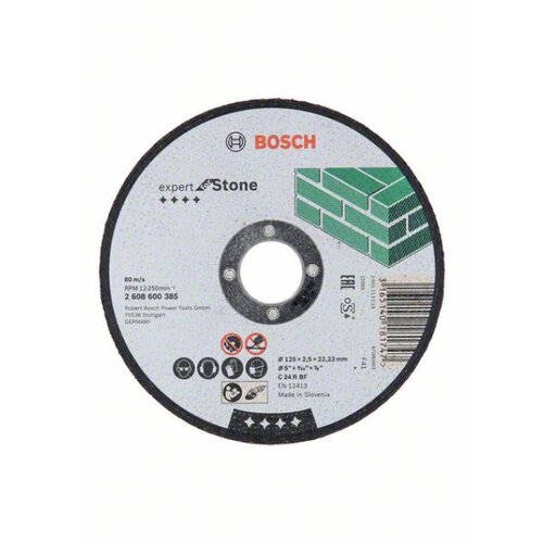 Bosch rezna ploča ravna expert for stone C 24 R BF, 125 mm, 2,5 mm ( 2608600385 ) Cene