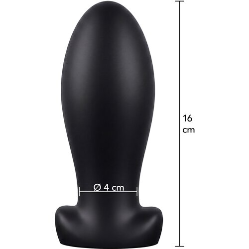 Hidden Desire Extreme Heavy Anal Stretcher Plug Black L Cene