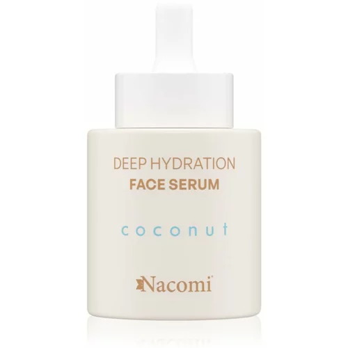 Nacomi Deep hydration serum za obraz Coconut 30 ml