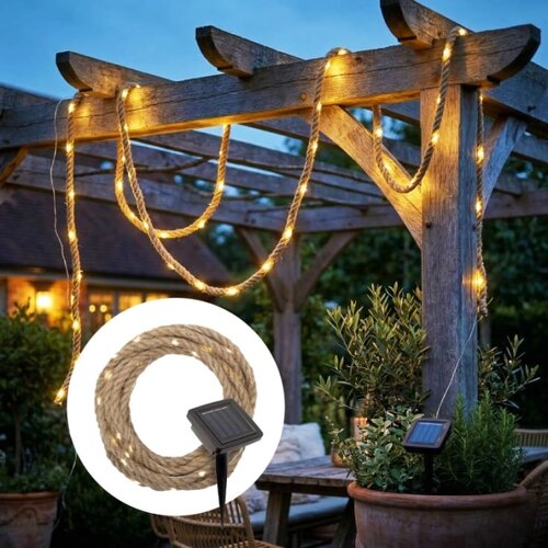  Solarni LED niz konopac 5m 52 LED MXROPE Cene