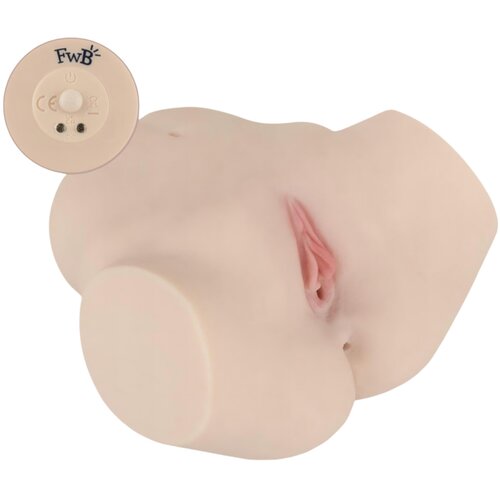  FWB - Evelyn Harris realistični vibracijski torzo masturbator (naravno) Cene