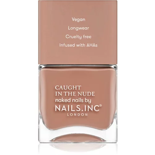 Nails Inc. Caught in the nude lak za nohte odtenek Turks and caicos beach 14 ml