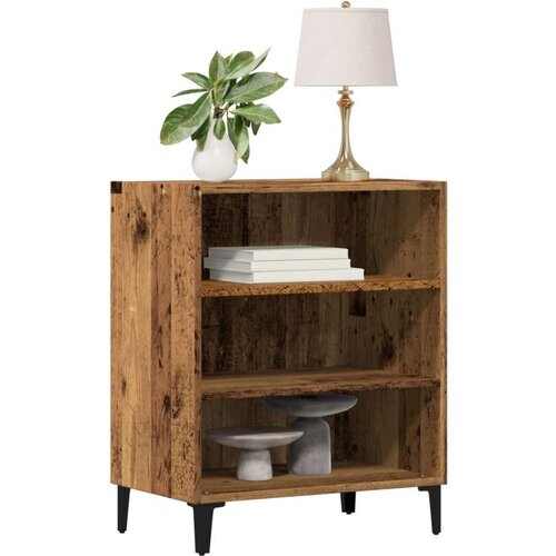 VidaXL Komoda boja staro drvo 57x35x75 cm od konstruiranog drva Slike