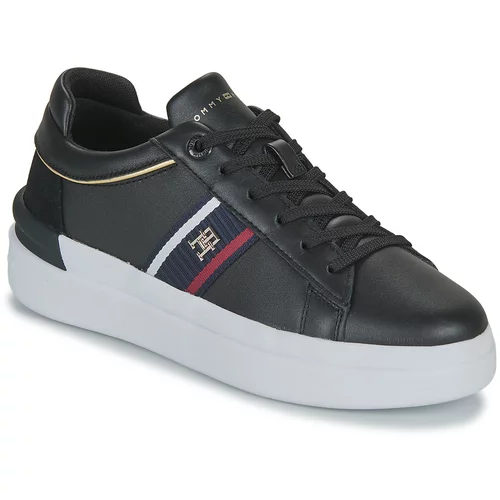 Tommy Hilfiger CORP WEBBING COURT SNEAKER Crna