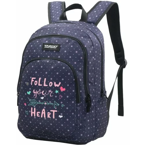Target Šolska torba JOY Follow Your Heart 27796 - šolski nahrbtnik