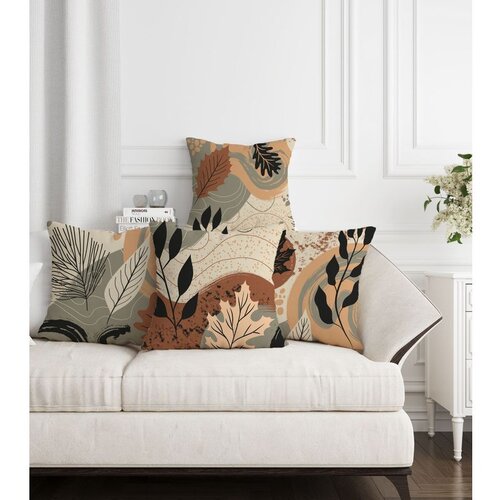 WALLXPERT ASR-plw4 - 19 multicolor cushion cover set (4 pieces) Slike