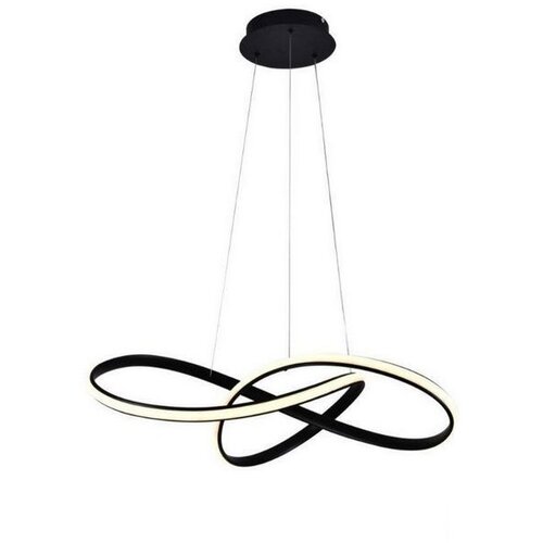  LED prigušiva luster na sajli LED/70W/230V 3000-6500K crna + daljinski upravljač Cene