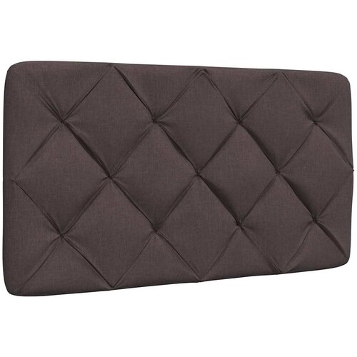 vidaXL vzglavna stranica temno rjava 80 cm blago, (21653121) Cene