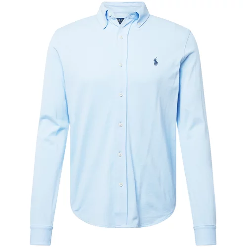 Polo Ralph Lauren Košulja mornarsko plava / svijetloplava