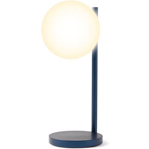 Lexon bubble lamp led stona lampa dark blue Slike