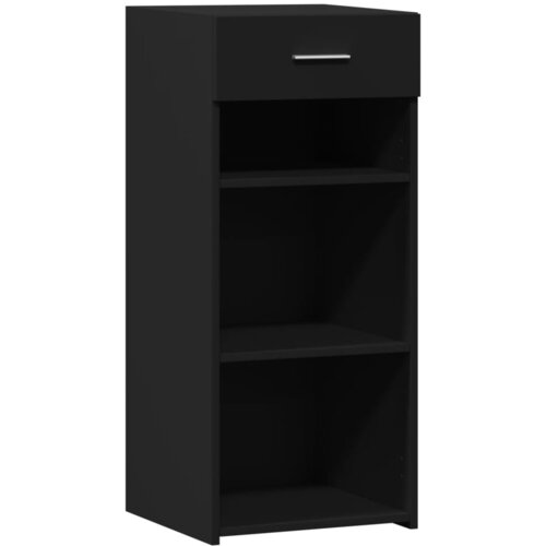 Maison Chic Komoda - Predalnik črna 40x42,5x93 cm inženirski les, (21716291) Slike