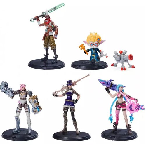 Spin Master - LEAGUE OF LEGENDS 4" paket 5ih figur, (21102954) Cene
