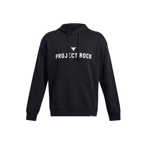 Under Armour Sweatshirt Project Rock Icon Fleece Hoody Black L Slike