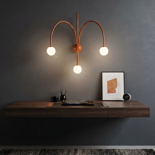 Opviq zidna lampa Vault 20950-B, 3 × G9, narandžasta Cene