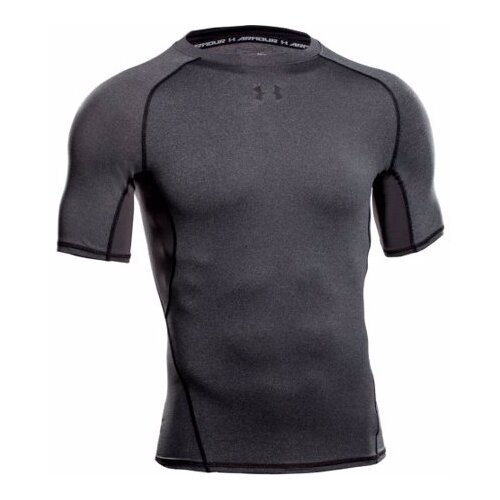 Under Armour UA HeatGear Armour Compression Men’s T-Shirt, Carbon Heather/Gray, (20491449) Cene