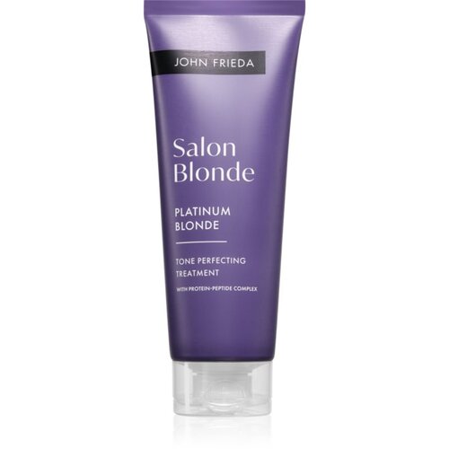 John Frieda Salon Blonde Tone Perfecting Treatment tonirana krema za intenzivnost barve las odtenek Platinum Blonde 120 ml Cene