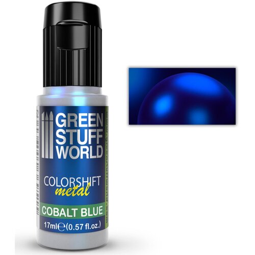 Green Stuff World chameleon paint cobalt blue 17ml Cene