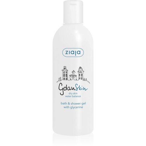 Ziaja Gdan Skin gel za kupku i tu&amp;scaron;iranje s glicerinom 300 ml Slike