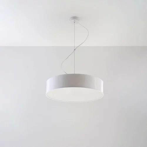Nice Lamps Bijela viseća svjetiljka ø 45 cm Atis –