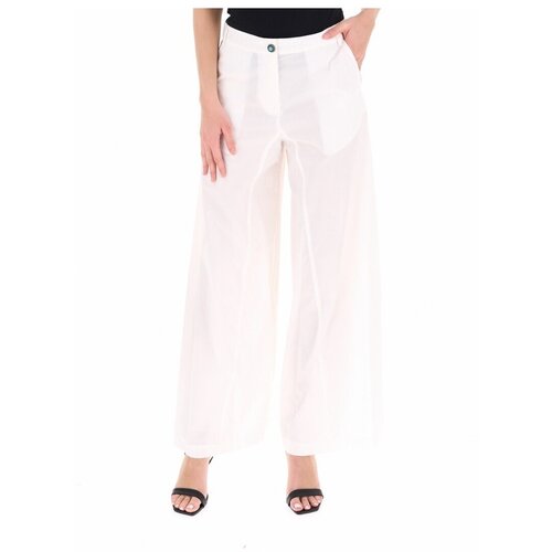 Pinko Hlače 106809A2LD Bela Slike