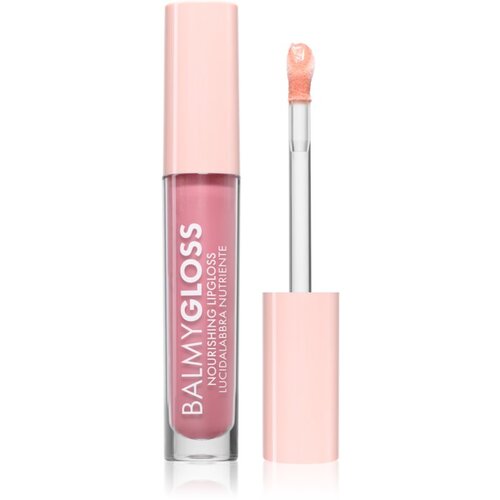 puroBIO cosmetics BalmyGloss hranilni sijaj za ustnice odtenek 04 Baby Pink 4.2 g Cene
