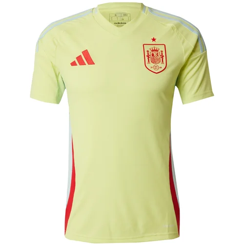 Adidas Dres 'Spanien 24 Away' svetlo modra / limonino-rumena / rdeča