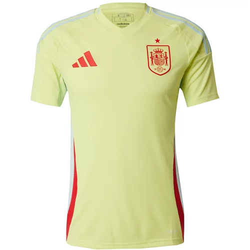 Adidas Dres 'Spanien 24 Away' svijetloplava / limun žuta / crvena