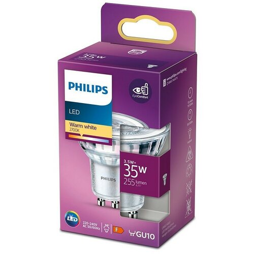 Philips LED SIJALICA GU10 36 3.5W=35W WW TOPLO BELA Cene